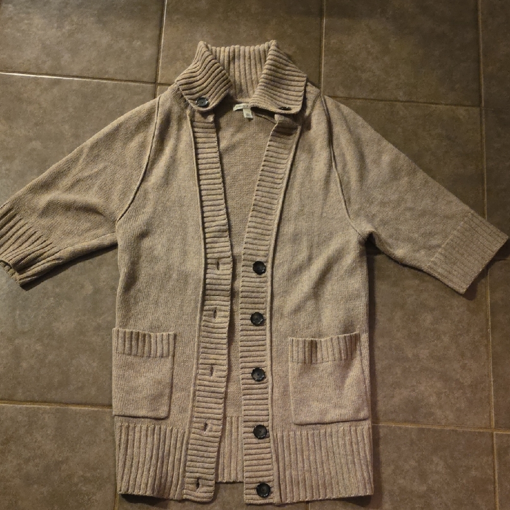 Banana Republic Taupe Knit Sweater